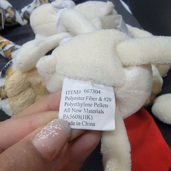 3 set toys 1 Leopard stuffed animal arms and legs slide in body 2 monkeys - Picture 8 of 8